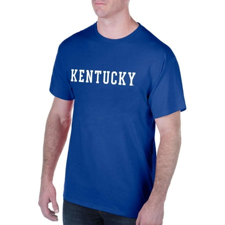 Kentucky Wildcats Tee - Men's Royal Kentucky Wildcats Word T-Shirt