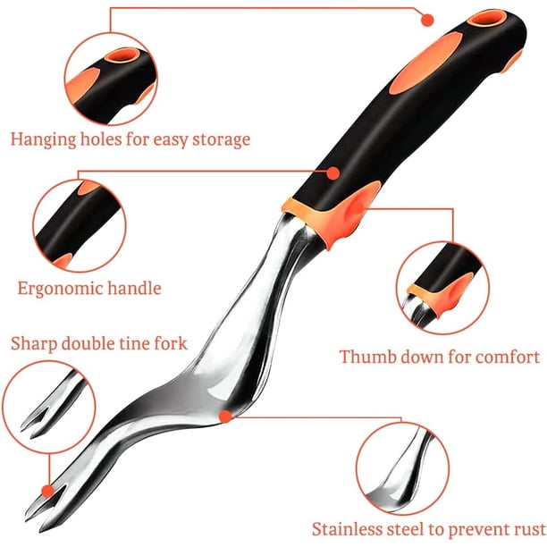 Herramienta Manual Para Arrancar Malas Hierbas - Extractor De Raíces, Aluminio, Mango Ergonómico