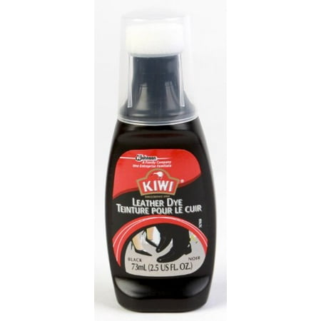 kiwi black leather dye
