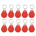thumbnail image 2 of Uxcell 13.56MHz Rewritable RFID Proximity IC Card UID Key Fobs Red 10 Pack, 2 of 6