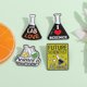 thumbnail image 3 of 2-7pcs/set Science Is Real Enamel Pins DNA Molecular Structure Chemical Beaker Test Tube Lab Brooches Lapel Badge Jewelry Gifts, 3 of 4