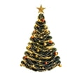 thumbnail image 2 of DIY Wall Mounted Christmas Trees with LED Light, Space-Saving Christmas Decor Ideas, Kids Toys Wall Hanging Christmas Tree for Small Space Home Hioliday Decoration., 2 of 7