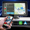 thumbnail image 4 of Reproductor de vídeo Multimedia de 7 pulgadas inalámbrico Carplay Android reproductor MP5 para coche compatible con Bluetooth pantalla táctil HD entrada USB y auxiliar, 4 of 9
