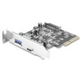 thumbnail image 3 of Tarjeta host PCIe Vantec UGT-PC371AC USB 3.1 Gen II tipo A/C, 3 of 4