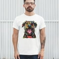thumbnail image 3 of Tee Hunt My Favorite Breed is The One in Need T-Shirt Dean Russo Dog Men's Tee, White, Small, 3 of 5