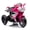 Pink Plastic 50-99 Lbs, variant on XIZE 6V Electric Motorcycle for family Ages 3-4, Battery-Powered Toy Motorbike