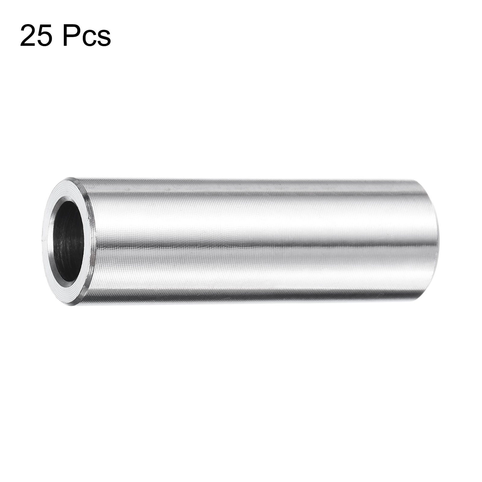 25 Packs Stainless Steel Spacer 5/16" Bore x 1/2" OD x 1-1/2" Length
