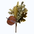 thumbnail image 4 of Rama Way to celebrate Harvest púa floral de calabaza café, 4 of 4