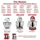 thumbnail image 3 of Batidora batidora KITOART de acero inoxidable para KitchenAid 4,5/5QT, 3 of 8