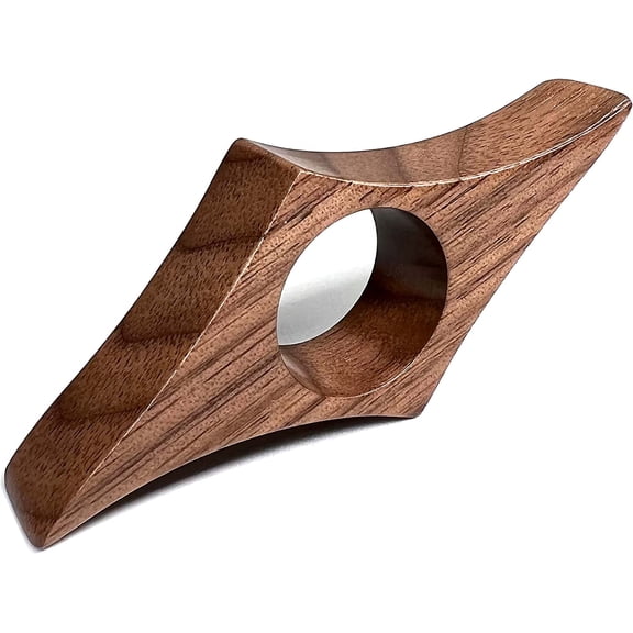 Handmade Walnut Wooden Book Page Holder - Novel Thumb Bookmark Gifts for Reading