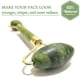 thumbnail image 2 of Rodillo de jade para cara, rodillo facial de jade 100% natural, rodillo de masaje facial de piedra de jade antienvejecimiento, masajeador de rodillo facial de jade para masaje faci, 2 of 5