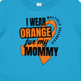 thumbnail image 4 of Inktastic I Wear Orange for My Mommy Multiple Sclerosis Awareness Boys or Girls Baby T-Shirt, 4 of 5