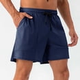 thumbnail image 5 of Vetsdori Mens Dry Fit Shorts Workout Summer Short Pants Athletic Shorts Breathable,Sports Casual Pocket Shorts for Men Elastic Waist Plain,Size S, 5 of 8