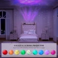 thumbnail image 5 of SIBEDS LED Bed Frame with Storage Drawer and Galaxy Star Projector Velvet Upholstered Gray Tufted Wingback Headboard, Twin, 5 of 9