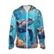 thumbnail image 1 of Balery Colorful Underwater Plant Turtle Sudadera ligera de manga larga con capucha y protección solar UPF 50+ para hombre y mujer, ideal para pesca y running-X-Large, 1 of 7