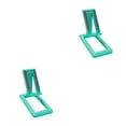 thumbnail image 1 of Wisewang Phone Holder Retractable Desktop Tablet Bracket Tablet Bracket Plastic Non-slip Plastic Non-slip Mobile Stand for Home Office Green 2Set, 1 of 6