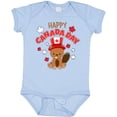 thumbnail image 3 of Inktastic Happy Canada Day Boys or Girls Baby Bodysuit, 3 of 5