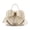 Ivory, variant on Linda Bow Crossbody Bag, Ivory