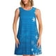 thumbnail image 1 of Fotbe Blue Christmas Vestido de Verano sin Mangas para Mujer – Vestido Midi Línea A, Estilo Camiseta Floral, Vestido Playero Casual y Fluido, 1 of 7