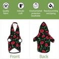 thumbnail image 6 of Bingfone Cherry Dog Clothes Hoodie, Pet Winter Coat,Puppy Sweatshirts For Small Dogs Boy Girl,Suitable For All Breeds-Medium, 6 of 9