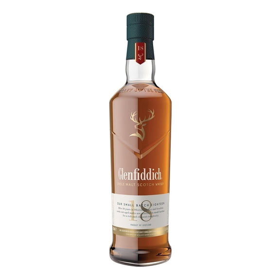 Whisky Glenfiddich Single Malt Escocés 18 años 750 ml