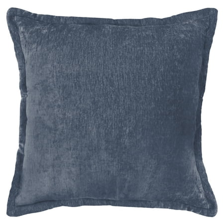 Better Homes and Gardens, Navy/Teal Chenille Pillow