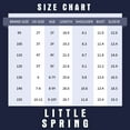thumbnail image 4 of LittleSpring Sweater Dress Girls with Plaid Round Neck Dress for Kids Long Sleeve Clothes Red Size 6, 4 of 6