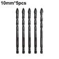 thumbnail image 1 of Four-Flute Sawtooth Eccentric Drill Bit Professional Carpentry Tools For Glass Ceramic Concrete Brick Metal Drill Bit Set - F, 1 of 6
