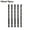 F, variant on 5pcs Four-Flute Sawtooth Eccentric Drill Bit Professional Carpentry Tools For Glass Ceramic Concrete Brick Metal Drill Bit Set