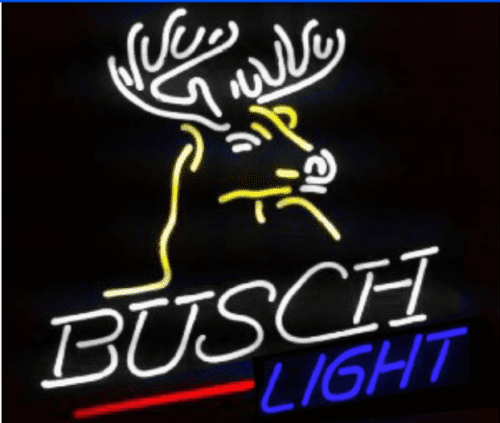New Moosehead Lager Deer Cub Decor Artwork Real Glass Neon Light Sign 20"x16" 