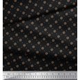 thumbnail image 2 of Soimoi Cotton Cambric Fabric Dot & Floral Small Print Fabric by Yard 42 Inch Wide, 2 of 3