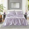 thumbnail image 2 of Madison Park Essentials 2 Standard Satin Pillowcases in Lilac, 2 of 8