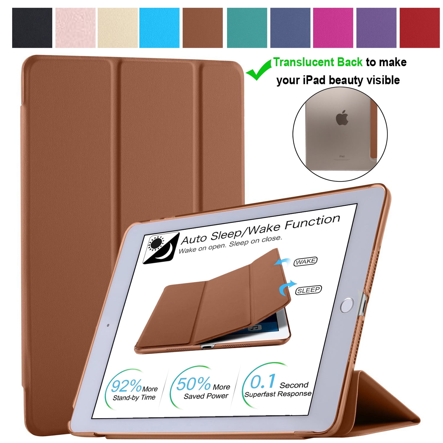 Durasafe Cases For Ipad Air 2 14 9 7 Inch Air 2nd Gen A1567 A1566 Trifold Hard Smart Pc Translucent Back Cover Brown Walmart Com Walmart Com Durasafe Cases For Ipad Air 2 14 9 7 Inch Air 2nd Gen A1567 A1566 Trifold Hard Smart Pc Translucent Back Cover Brown Walmart Com Walmart Com