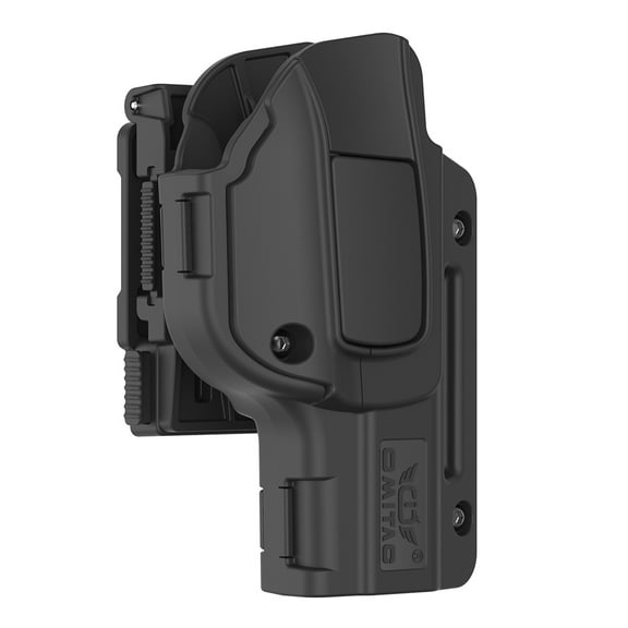 OMITAC Gen 5 Level 2 Retention Index Finger Release Holster Right Hand Gun Holsters & Holders, Polymer Black, ‎G17 Holster 4.49" Standard, ‎4.96 oz
