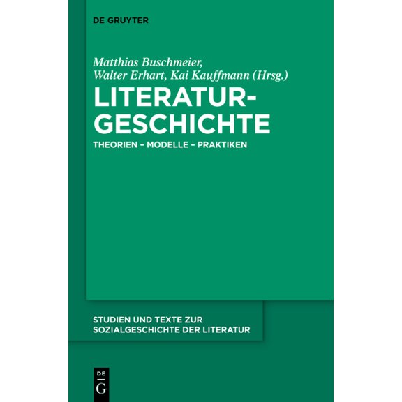 Studien Und Texte Zur Sozialgeschichte d Literaturgeschichte, Book 138, (Paperback)