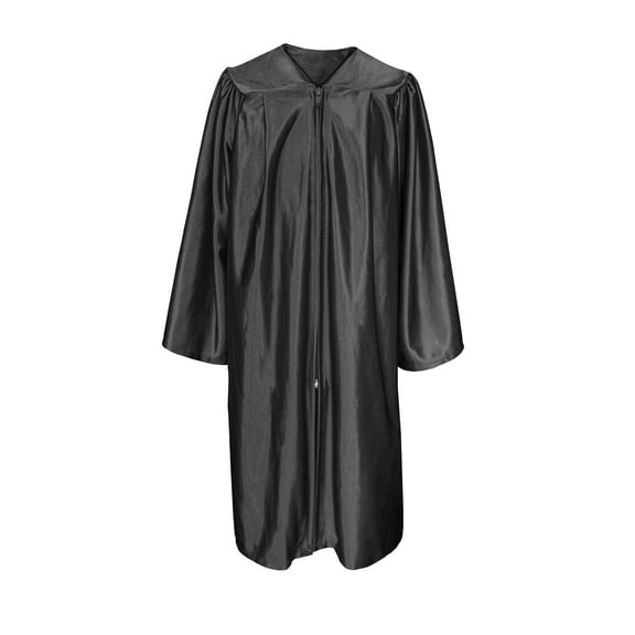 Misscom Shiny Adult Robe Academic Regalia for Middle School/High School/University
