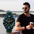 thumbnail image 3 of Pisexur Belleza Maquillaje Reloj mecánico inspirado en carreras de silicona perforada para hombre, reloj deportivo para estudiantes y profesionales.para mujeres y hombres, 3 of 6