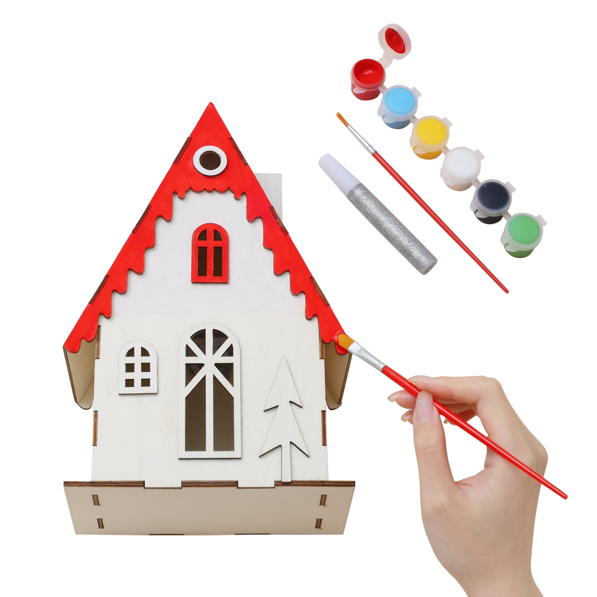 HELLO HOBBY Light up House Craft kit