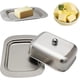thumbnail image 1 of Stainless Steel Sandwich Box with Lid Classic 2-Piece Design Smör, 1 of 4