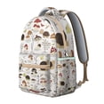 thumbnail image 2 of Comfortable Mushroom Design Backpack for School, Big Capacity Bookbag for College Students Laptop and Textbooks, Great Gift for Campus Life and Daily Errands, 2 of 6
