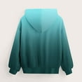 thumbnail image 6 of ZACPNCV Hoodies for Teen Girls Cute Trendy Youth Long Sleeve Oversized Hooded Sweatshirts Tween Tops Winter Preppy Clothes Mint Green 4-5 Years, 6 of 8