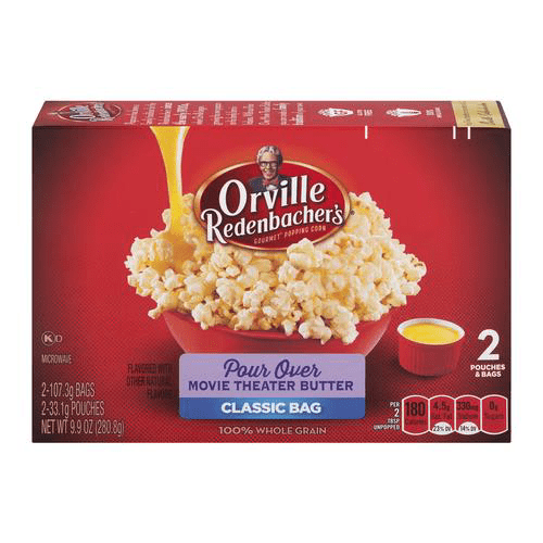 Orville Redenbachers popcorn