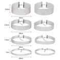 thumbnail image 5 of AYYUFE Chain Choker Exquisite Workmanship All Match Aluminium Eye-catching Exaggerated Women Clavicle Necklace Jewelry Accessory, 5 of 8