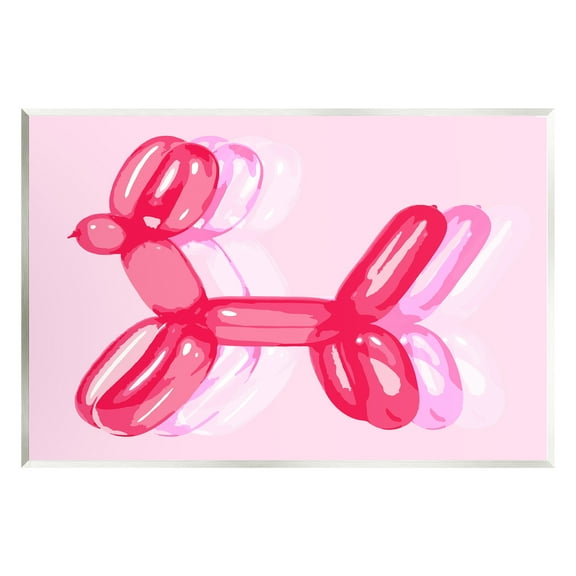 Stupell Industries Pop Style Balloon Animal Animals & Insects Painting Unframed Art Print Wall Art, 15 x 10