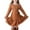 Brown, variant on shoper Girls Dresses Long Sleeve A Line Skater Casual Party Tiered Flowy Midi Dress with Pockets for Kids 5-14 Years