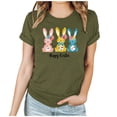 thumbnail image 1 of Mujeres Manga Corta de Verano Tops Día de San Valentín Impreso Cuello Redondo, Camisa de Moda Casual Blusa, 1 of 6