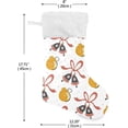 thumbnail image 2 of GZHJMY Christmas Stocking, Personalized Christmas Tree Large Candy Stocking Hanging Gift, Xmas Stockings Decoration 1 PCS for Family Holiday Party Ornaments Decor Fireplace, 2 of 7