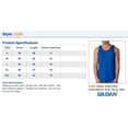 thumbnail image 2 of Gildan Men's 100 Percent Cotton U Neck Tank Top. 2200, 2 of 2