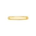 thumbnail image 4 of Gem & Harmony Ladies 10K Yellow Gold 4mm Polished Wedding Band Ring for Women, 4 of 6