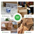 thumbnail image 4 of IDL Packaging 15.25" x 22" Honeycomb Kraft Packing Paper Sheets (Pack of 500), White – USA-Made Eco-Friendly Bubble Wrap Alternative for Shipping, Moving, Storage, 4 of 6